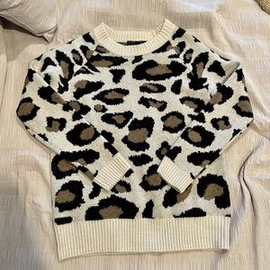 BNWT Cyrus Leopard Sweater
